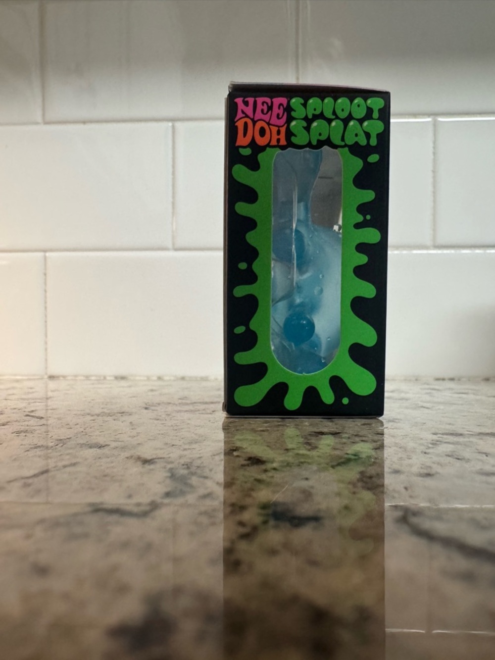 Nee Doh Splooot Splat Stress Ball Toy - Blue - Picture 6 of 6